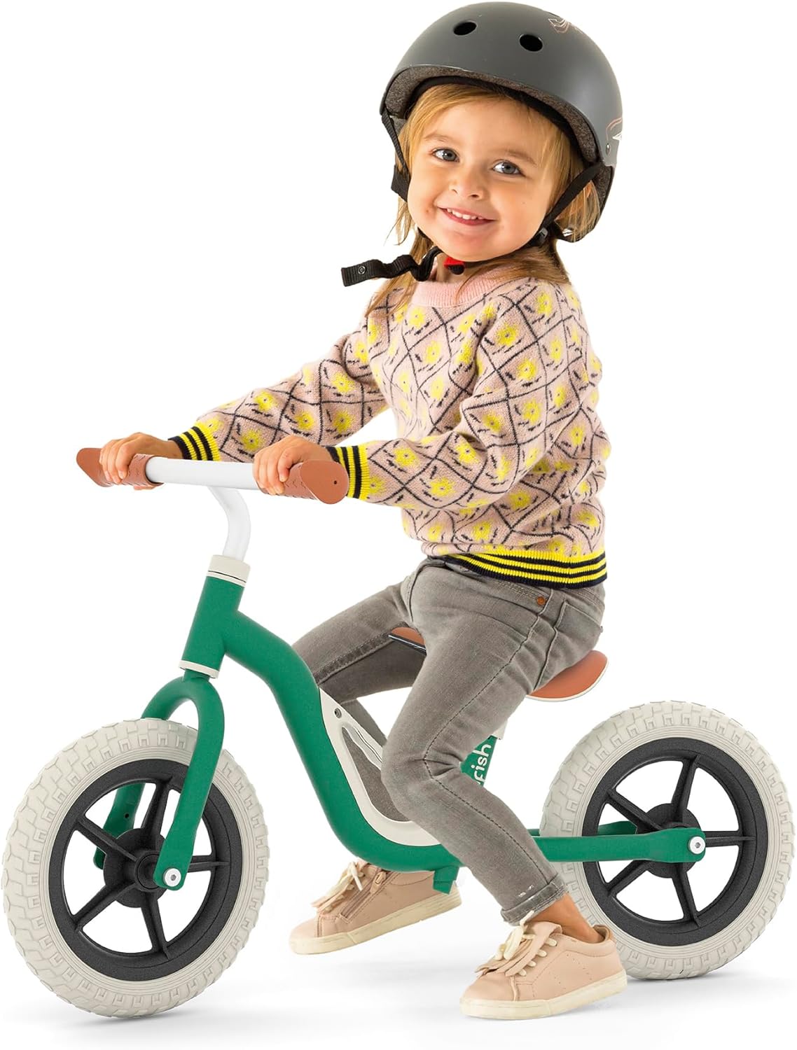 Chillafish Charlie - Bicicleta de Equilibrio Ligera para niños de 18 a 48 Meses, aprende a Montar con neumáticos sin pinchazos de 10 Pulgadas, Asiento Ajustable