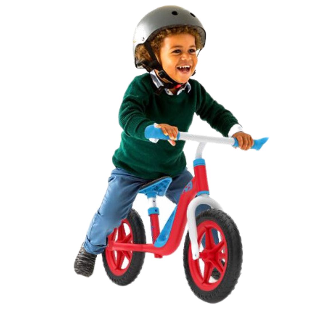 Chillafish Charlie Bicicleta de Equilibrio Ligero para niños de 2 a 5 años, con asa de Transporte, reposapiés Integrado, Asiento Ajustable