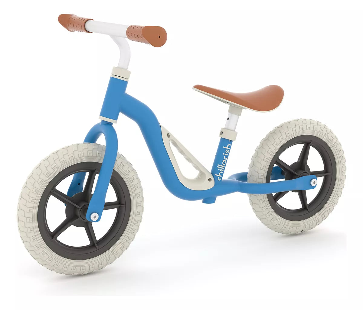 Chillafish Charlie - Bicicleta de Equilibrio Ligera para niños de 18 a 48 Meses, aprende a Montar con neumáticos sin pinchazos de 10 Pulgadas, Asiento Ajustable