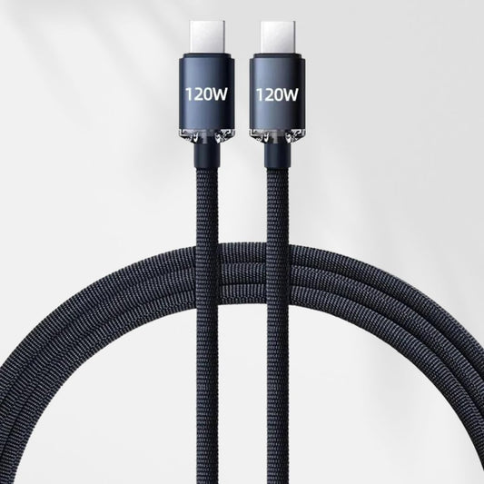 Cable USB-C a C 120W, carga súper rápida para iPhone 15 Pro Max y más